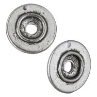 Zinc Alloy Spacer Beads, Donut, antique silver color plated Approx 2.5mm 