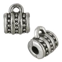 Zinc Alloy Bail Beads, antique silver color plated Approx 2mm, 2.5mm 
