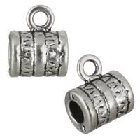Zinc Alloy Bail Beads, antique silver color plated Approx 2.5mm, 3mm 