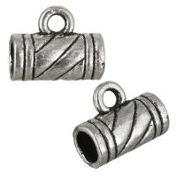 Zinc Alloy Bail Beads, antique silver color plated Approx 2.5mm, 7mm 
