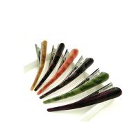 Alligator Hair Clip, Acrylic, stoving varnish, for woman 