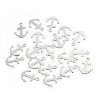 Stainless Steel Pendants, Anchor, original color Approx 1mm 