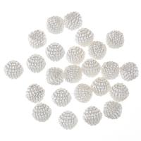 ABS Plastic Pearl Beads, Round, white, 10mm Approx 1mm 