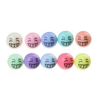 Solid Color Acrylic Beads, Round, mixed colors, 12mm Approx 1mm 