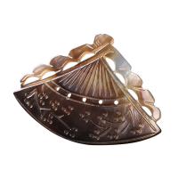 Seashell Cabochon, Shell, Fan & hollow 