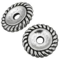 Zinc Alloy Spacer Beads, antique silver color plated Approx 3mm 