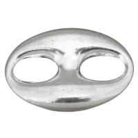 Zinc Alloy Charm Connector, antique silver color plated, 1/1 loop Approx 