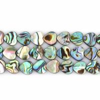 Abalone Shell Beads, Heart Approx 0.8-2mm Approx 16 Inch 