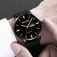 Men Wrist Watch, Stainless Steel, with Glass, plated, hardwearing & for man & waterproof Approx 9.4 Inch 