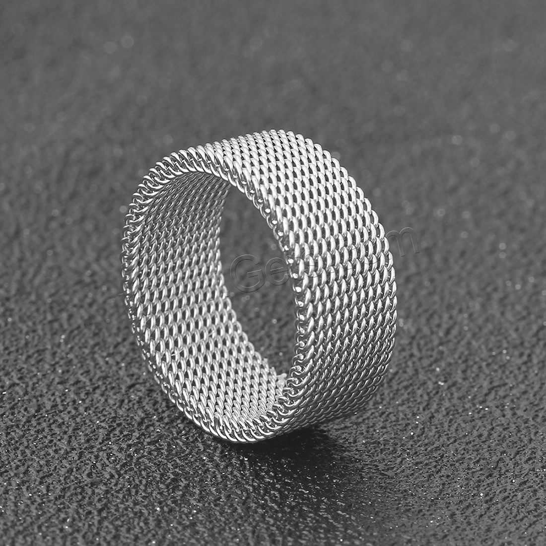 Titanium Steel Finger Ring, plated, Unisex & different size for choice, more colors for choice, 8.3x2mm, Sold By PC
