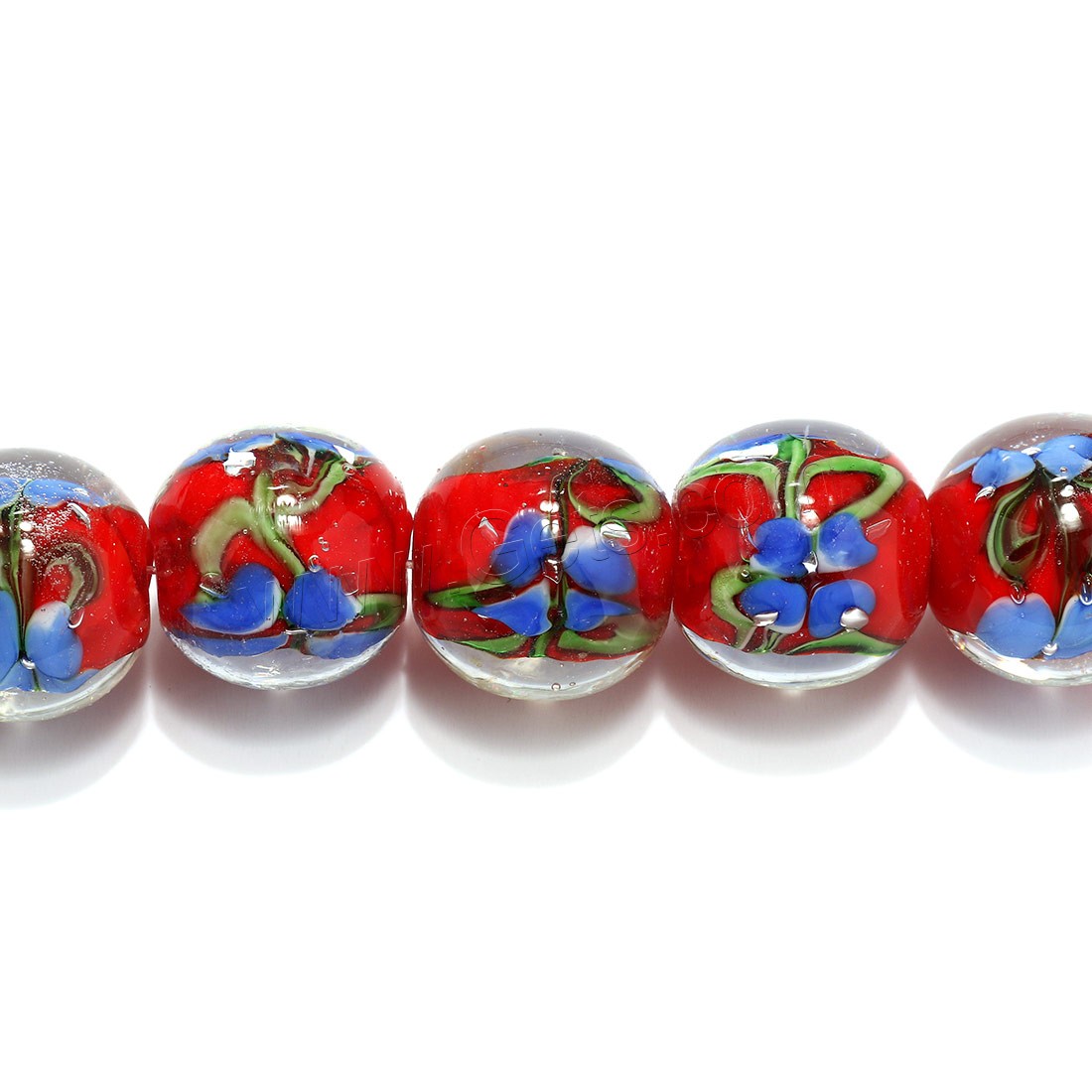 Perles murano faites à la main , chalumeau, normes différentes pour le choix, plus de couleurs à choisir, Trou:Environ 3mm, Longueur:Environ 9 pouce, Vendu par brin