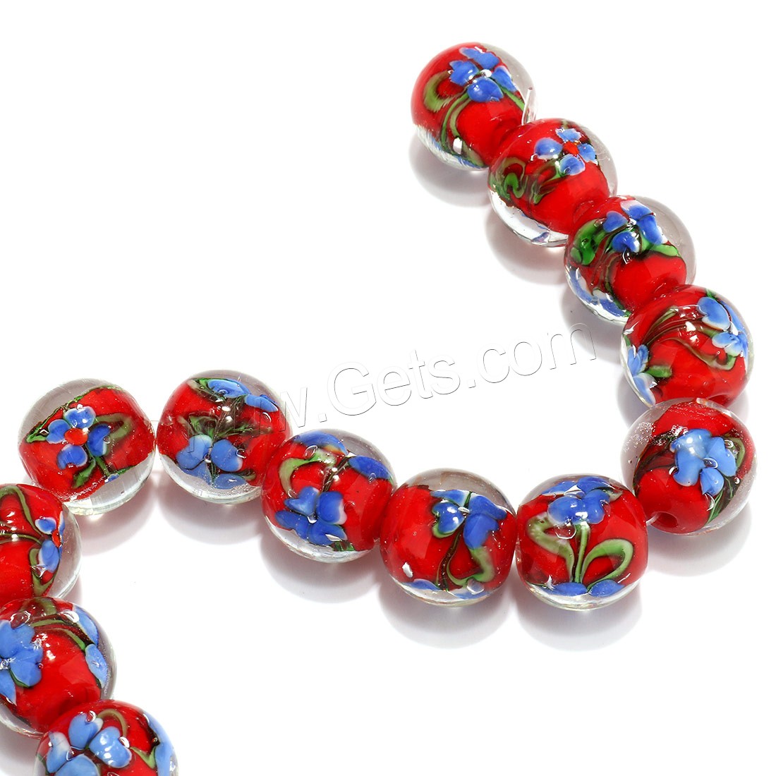 Lampwork Beads, different size for choice, more colors for choice, Hole:Approx 3mm, Length:Approx 9 Inch, Sold By Strand