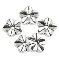Zinc Alloy Spacer Beads, Flower, antique silver color plated, lead & cadmium free Approx 1.5mm 
