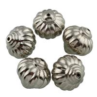 Plated CCB Plastic Beads, Copper Coated Plastic, antique silver color plated Approx 1mm 