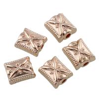 Zinc Alloy Jewelry Beads, rose gold color plated, lead & cadmium free Approx 1.5mm 