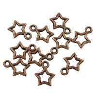 Perles 'étoiles en alliage de zinc, Plaqué de couleur de cuivre antique, sans plomb et cadmium Environ 1.5mm Vendu par sac