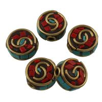 Indonesia Jewelry Beads, Zinc Alloy, with Indonesia, antique bronze color plated, lead & cadmium free Approx 1mm 