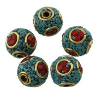 Indonesia Jewelry Beads, Zinc Alloy, with Indonesia, gold color plated, lead & nickel free Approx 1mm 