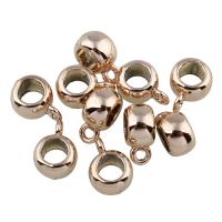 Zinc Alloy Bail Beads, rose gold color plated, lead & cadmium free Approx 1.5mm 