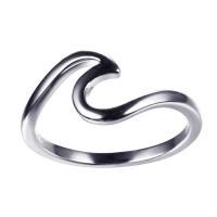 Sterling Silver Finger Ring, Zinc Alloy & for woman, 10mm,1.7mm 