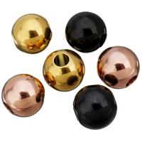 Stainless Steel Large Hole Beads, Round, plated Approx 4mm 