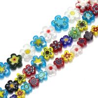 Glass Chevron Beads, Flower Approx 1mm Approx 16 Inch 