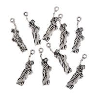Character Shaped Zinc Alloy Pendants, Lady Liberty, antique silver color plated, lead & cadmium free Approx 1mm 