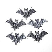 Zinc Alloy Animal Pendants, Bat, antique silver color plated, 1/1 loop, lead & cadmium free Approx 1mm 