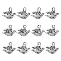 Zinc Alloy Animal Pendants, Bird, antique silver color plated, lead & cadmium free Approx 1mm 