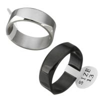 Stainless Steel Couple Ring, plated, Unisex, 8mm, 8mm, US Ring 