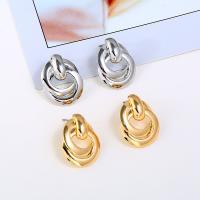 Zinc Alloy Stud Earring, plated, for woman, lead & cadmium free 