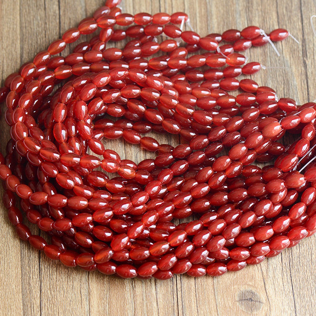 Perles Agates rouges naturelles, agate rouge, normes différentes pour le choix, rouge, Longueur:Environ 15.7 pouce, Vendu par brin