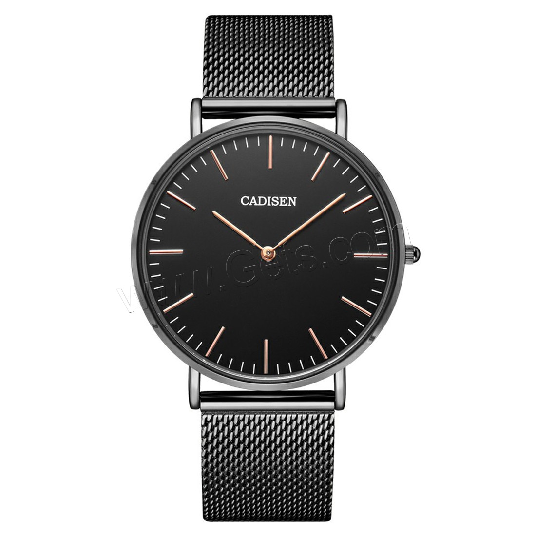 CADISEN® Men Watch, Stainless Steel, with Glass & Zinc Alloy, Japanese movement, plated, Life water resistant & Unisex & different size for choice & for couple, more colors for choice, Sold By PC