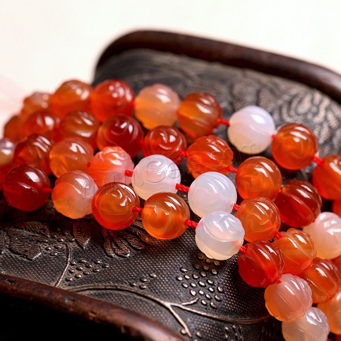 Agate Beads, Rose, different size for choice, Length:Approx 15.3 Inch, Sold By Strand