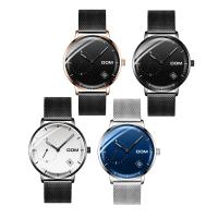 DOM® Collection de montres, acier inoxydable, avec cadran en alliage de zinc & verre, mouvement japonais, Placage, pour homme & imperméable, plus de couleurs à choisir 20mm Environ 8.2 pouce, Vendu par PC
