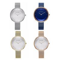 MINIFOCUS® Watch Collection, Stainless Steel, with Glass & Zinc Alloy, Japanese movement, plated, Life water resistant & for woman Approx 8.5 Inch 