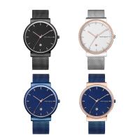 MINIFOCUS® Uhrenkollektion, Edelstahl, mit Glas & Zinklegierung, japanische Bewegung, plattiert, Lebenswasserbeständig & für den Menschen, keine, 40x8.6mm, Länge:ca. 9 ZollInch, verkauft von PC
