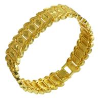 Brass Bracelets, 24K gold plated, Unisex, 17mm Approx 8 Inch 