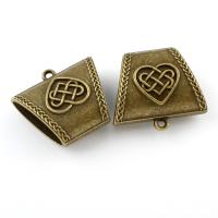 Zinc Alloy Scarf Slide Bail, antique gold color plated, for woman, lead & cadmium free Approx 2.5mm [