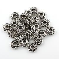Zinc Alloy Spacer Beads, Drum, antique silver color plated, lead & cadmium free Approx 1.5mm 