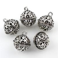 Zinc Alloy Jewelry Pendants, antique silver color plated, for woman, lead & cadmium free Approx 1.5mm 