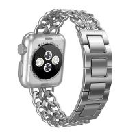acier inoxydable bracelet de montre, Placage, pour Apple Watch & normes différentes pour le choix, plus de couleurs à choisir Environ 8.2 pouce, Vendu par brin