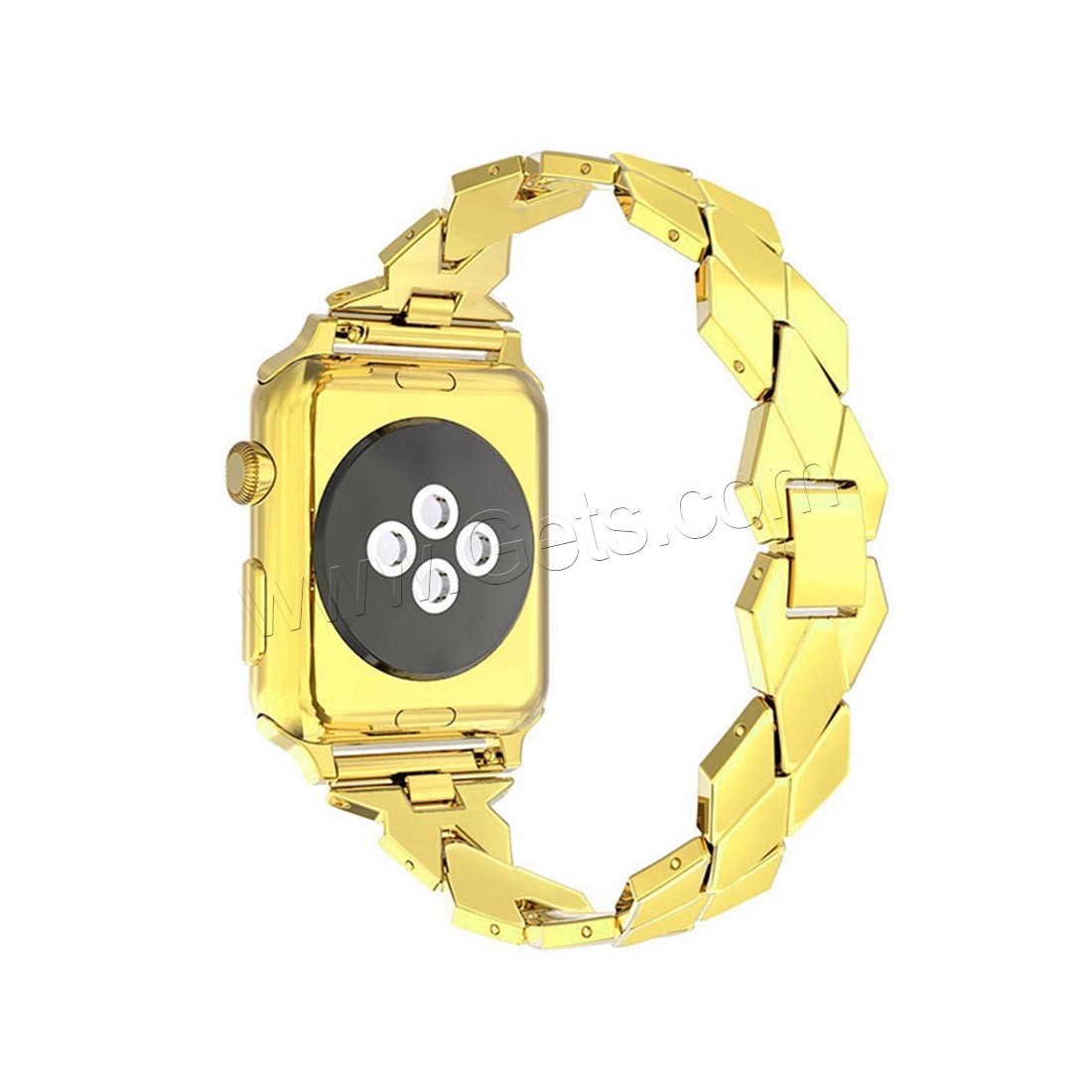 Нержавеющей стали Смотреть Band, нержавеющая сталь, Другое покрытие, для Apple Watch & разный размер для выбора, Много цветов для выбора, 3mm, длина:Приблизительно 6.8 дюймовый, продается Strand