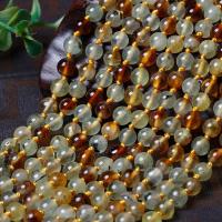 Natürliche Malachit Achat Perlen, rund, verschiedene Größen vorhanden, Bohrung:ca. 1mm, verkauft von Strang