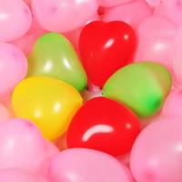Ballon en nylon, latex, coeur, durable, plus de couleurs à choisir Environ Vendu par sac