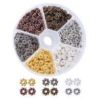 Zinc Alloy Spacer Bead, with Plastic Box, plated, mixed colors, lead & cadmium free Approx 1.5mm 