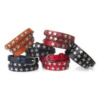 PU Leather Bracelet, with Zinc Alloy, silver color plated, Unisex 10mm Approx 25 Inch 