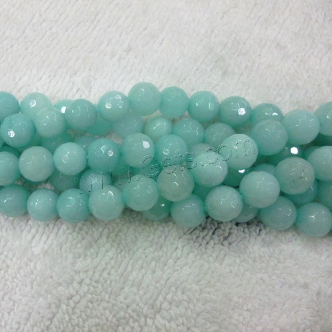 Amazonite Beads, ​Amazonite​, Round, natural, different size for choice & faceted, green, Length:Approx 15.7 Inch, Sold By Strand