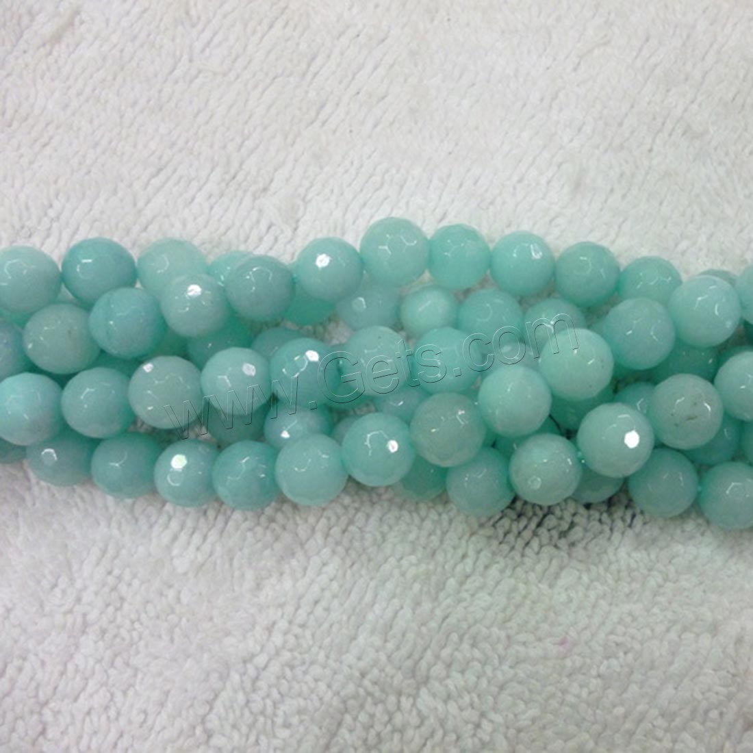 Amazonite Beads, ​Amazonite​, Round, natural, different size for choice & faceted, green, Length:Approx 15.7 Inch, Sold By Strand