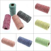 Cordón de algodón, más colores para la opción, 2mm, aproximado 100m/Carrete, Vendido por Carrete